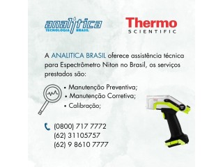 ASSISTENCIA TECNICA SPECTROMETROS NITON BRASIL